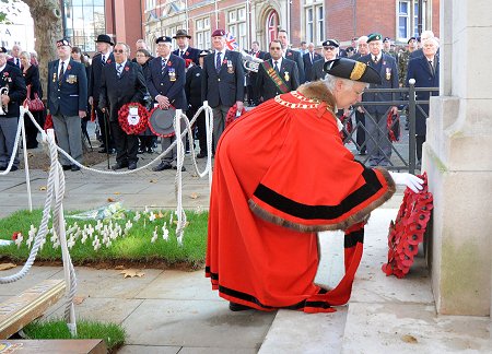 Cenotaph Swindon - 13 November 2011