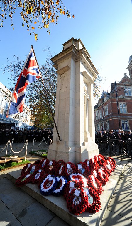 Cenotaph Swindon - 13 November 2011