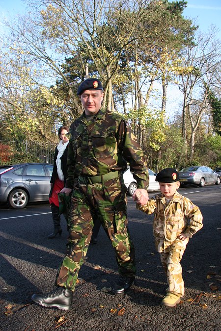 Remembrance Sunday in Swindon 13 November 2011