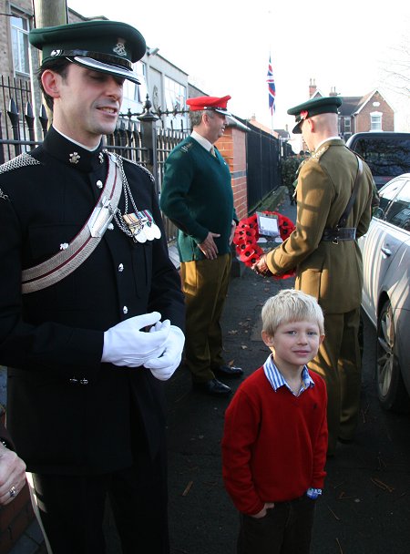 Remembrance Sunday in Swindon 13 November 2011