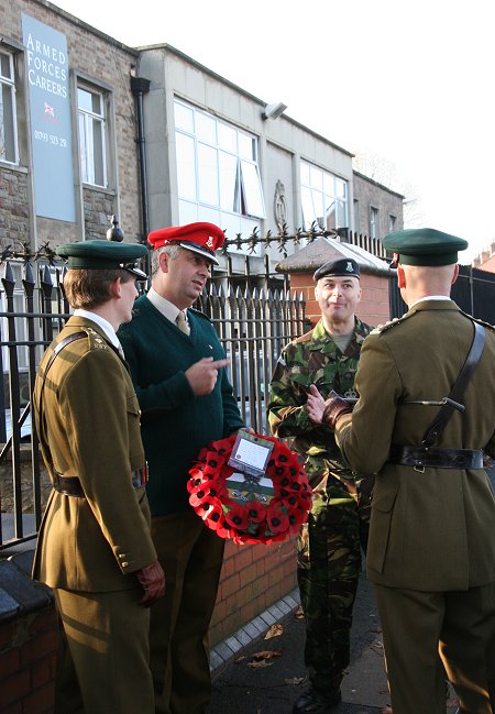 Remembrance Sunday in Swindon 13 November 2011