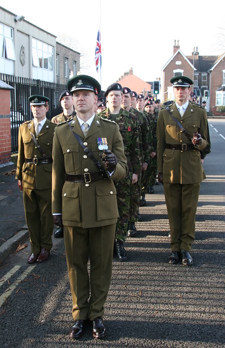 Remembrance Sunday in Swindon 13 November 2011