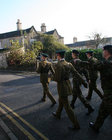 Remembrance Sunday in Swindon 13 November 2011