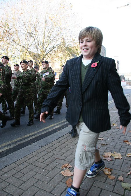 Remembrance Sunday in Swindon 13 November 2011