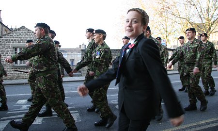 Remembrance Sunday in Swindon 13 November 2011