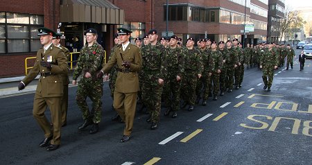 Remembrance Sunday in Swindon 13 November 2011