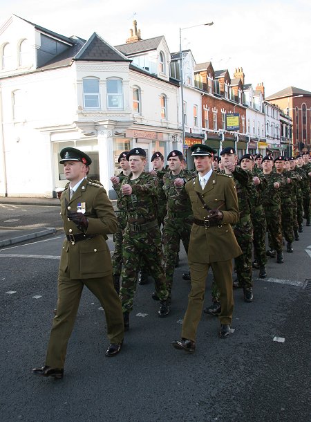 Remembrance Sunday in Swindon 13 November 2011