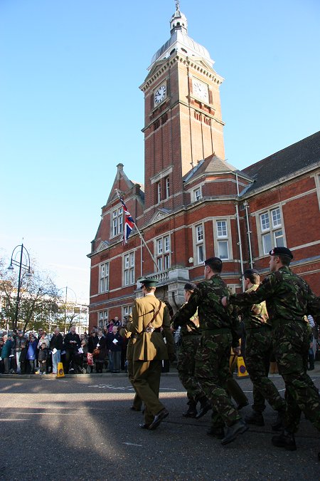 Remembrance Sunday in Swindon 13 November 2011