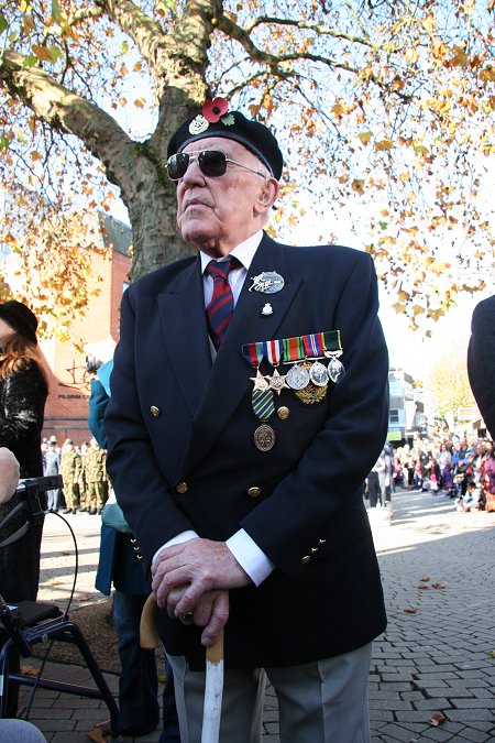 Remembrance Sunday in Swindon 13 November 2011