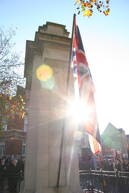 Remembrance Sunday in Swindon 13 November 2011