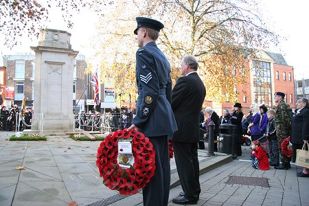 Remembrance Sunday in Swindon 13 November 2011