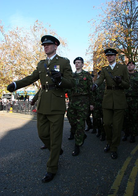 Remembrance Sunday in Swindon 13 November 2011