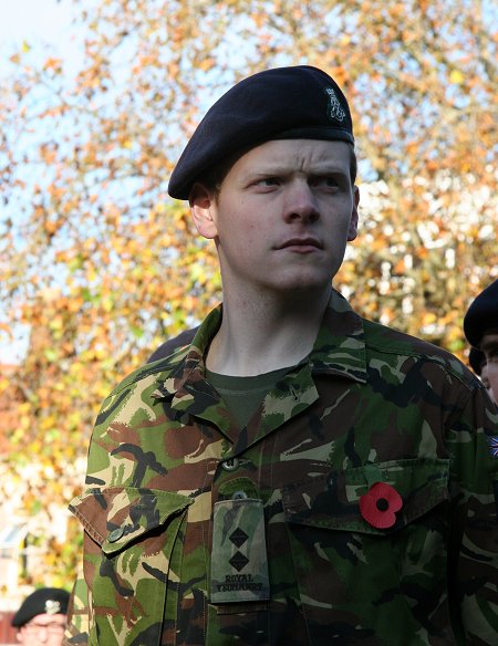 Remembrance Sunday in Swindon 13 November 2011