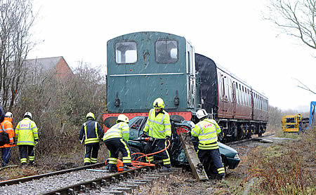 Railway Training Exercise Swindon 2011