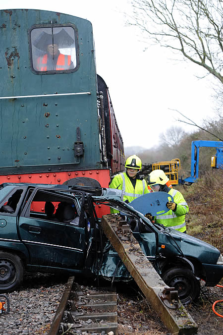 Railway Training Exercise Swindon 2011