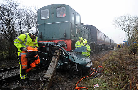Railway Training Exercise Swindon 2011