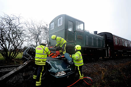 Railway Training Exercise Swindon 2011