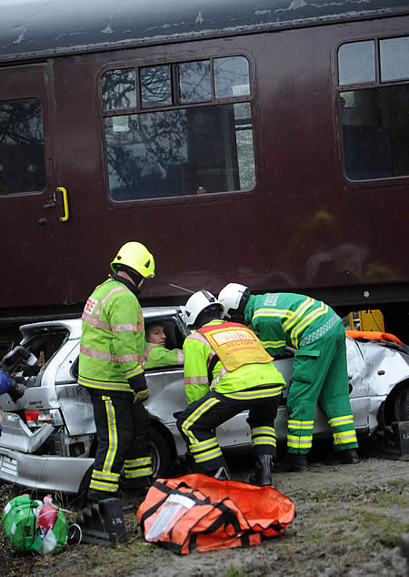 Railway Training Exercise Swindon 2011