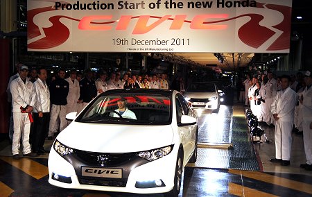 Honda Civic Launched in Swindon