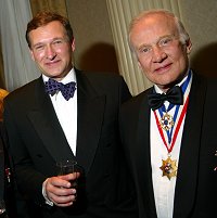 David Hempleman-Adams and Buzz Aldrin