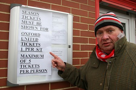 Swindon Town supporter