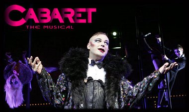 Julian Clary honourary Swindonian in Cabaret