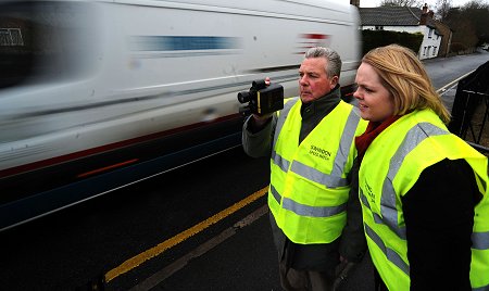 Swindon Speedwatch, Blunsdon 22 Feb 2012