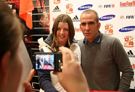 Paolo Di Canio at the Brunel Centre, Swindon