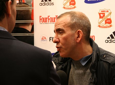 Paolo Di Canio at the Brunel Centre, Swindon