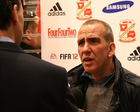 Paolo Di Canio at the Brunel Centre, Swindon