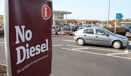 Fuel Shortages Swindon 2012