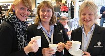 On time for a brew!
