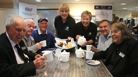 Steam museum cafe opens