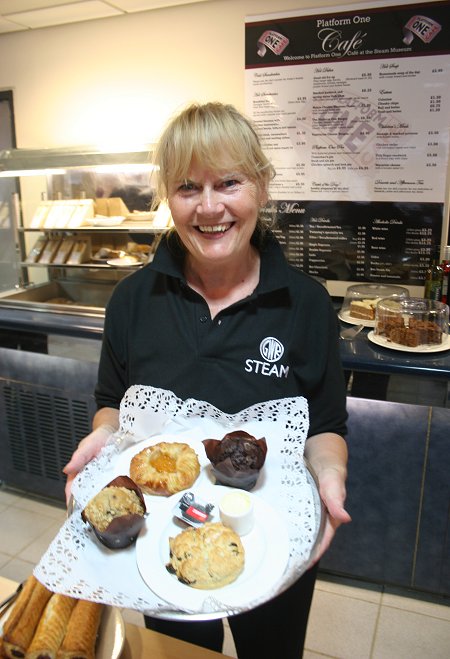 Steam museum cafe opens