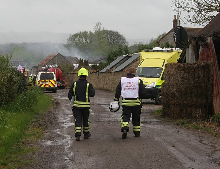 Roves Farm fire