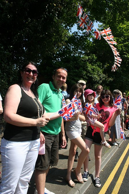 Olympic Torch Relay in Swindon