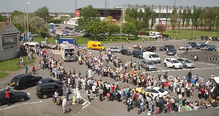 Olympic Torch Relay in Swindon