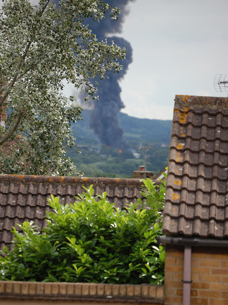 Swindon Metal Solutions Fire July