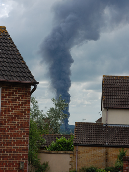 Swindon Metal Solutions Fire July