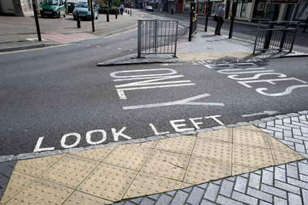 Funny Road Markings Swindon 2012