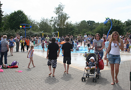 Coate Water Splash Pool