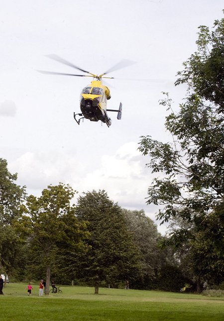 Tovey Road Swindon Air Ambulance