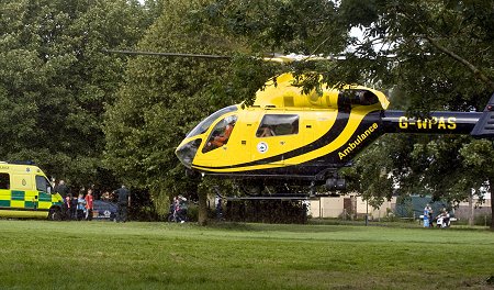 Tovey Road Swindon Air Ambulance