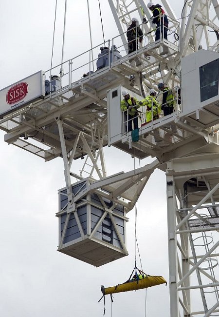 Crane Exercise in Swindon