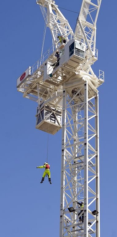 Crane Exercise in Swindon