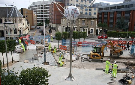 Swindon Train Station Forecourt