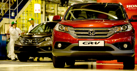 Honda CR-V Launch Vince Cable