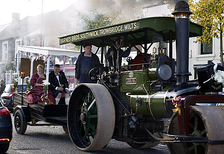 Steam Roller Wedding Swindon 2012