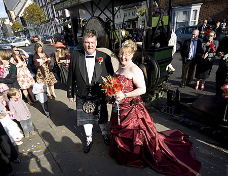 Steam Wedding Royal Wootton Bassett