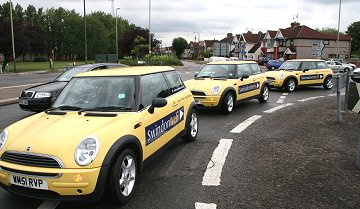 SwindonWeb Minis on the Magic Roundabout